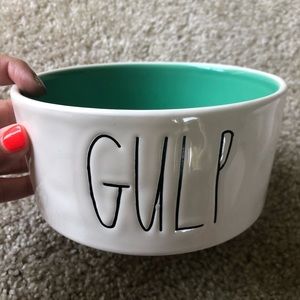 Rae Dunn Other - New Rae Dunn Dog Bowl green GULP Rae Dunn Other - New Rae Dunn Dog Bowl green GULP
